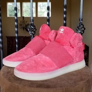 Adidas Tubular Red Invader Strap